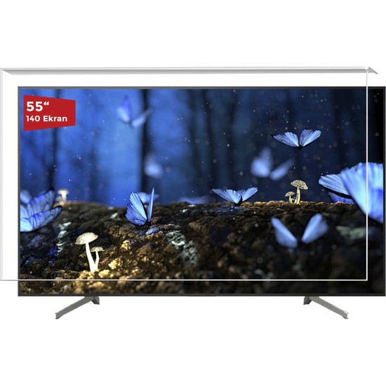 White Glass UE55RU7440UXTK Samsung Tv Ekran Koruyucu