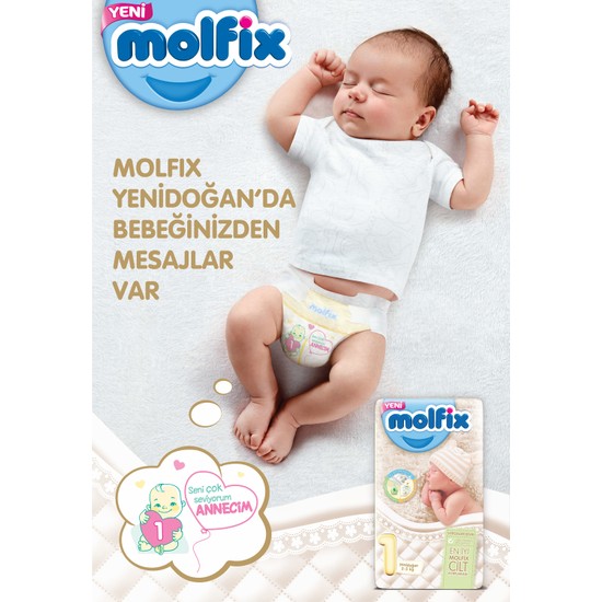 Molfix Bebek Bezi 1 Beden Yenidoğan Aylık Fırsat Paketi 240 Fiyatı