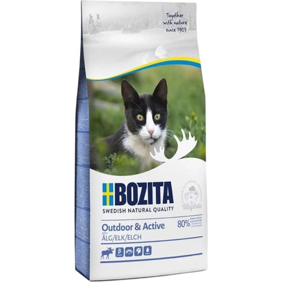 Bozita Outdoor Active Yetişkin Geyikli Kedi Maması 2 kg