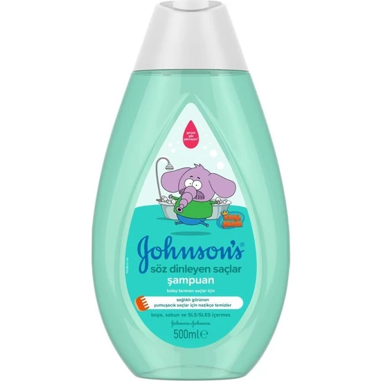 Johnson's Kral Şakir Söz Dinleyen Saçlar Şampuan 500 ml