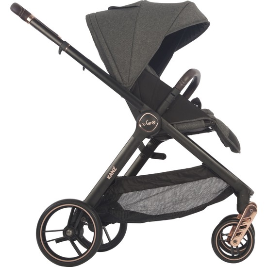 Kanz Xgo Gold Rose Çift Yönlü Travel Sistem Bebek Arabası