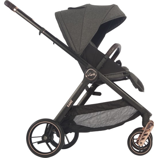 Kanz Xgo Gold Rose Çift Yönlü Travel Sistem Bebek Arabası