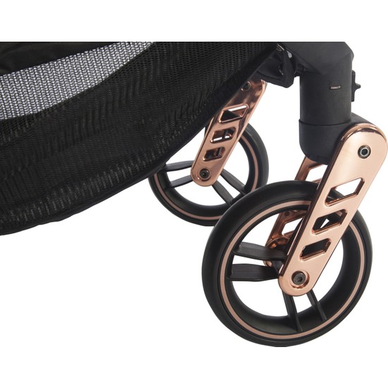 Kanz Xgo Gold Rose Çift Yönlü Travel Sistem Bebek Arabası