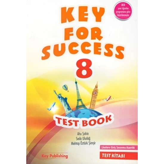Key Publishing Key For Success 8 Test Book - Ahu Şahin
