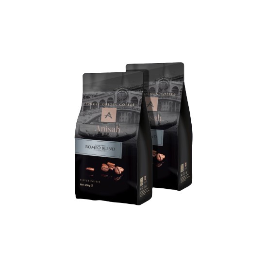 Anisah Öğütülmüş Filtre Kahve 250 gr 2�li Paket Fiyatı