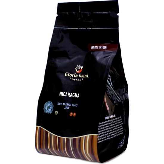 Gloria Jean�s Coffees Nicaragua Paket Çekirdek Kahve 200 gr Fiyatı