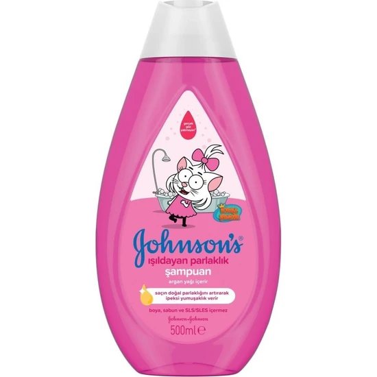 Johnson's Kral Şakir Işıldayan Parlaklık Şampuan 500 ml
