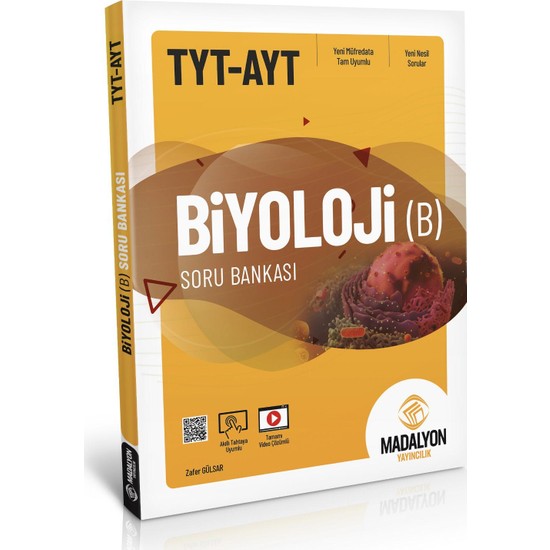 Madalyon TYT- AYT Biyoloji B Soru Bankası Kitabı Ve Fiyatı