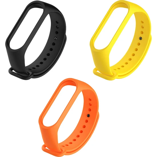 Apexel Xiaomi Mi Band 3-4 Kordon Seti 3'lü