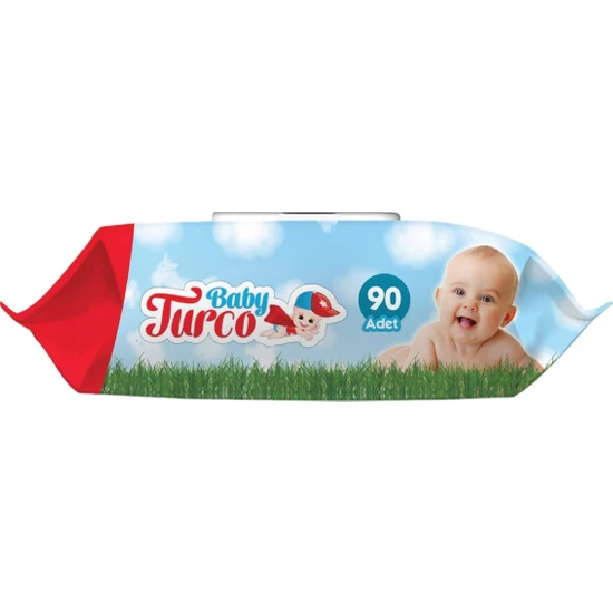 Baby Turco Islak Havlu 90'lı 90 Yaprak