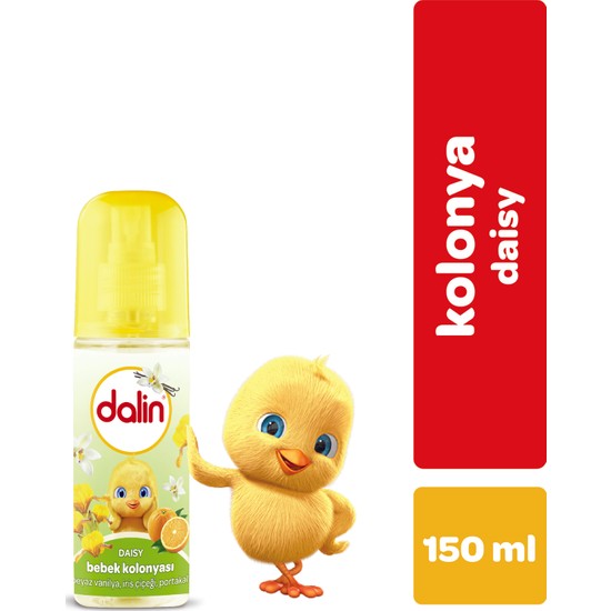 Dalin Bebek Kolonyası Daisy 150 ml Fiyatı Taksit Seçenekleri Dalin Bebek Kolonyası Daisy 150 ml Fiyatı Taksit Seçenekleri