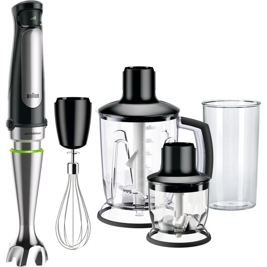 Braun Multi Quick MQ 7045X 1000 W Çoklu Set Blender Güçlü Fonksiyonlar ve 600 ml Kapasite