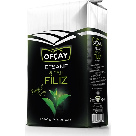 Ofçay Efsane Filiz Siyah Cay  1 Kg