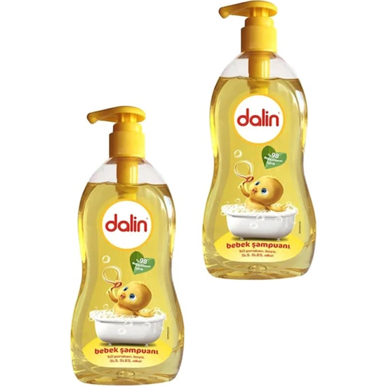 Dalin Şampuan Klasik 700 ml + 200 ml x 2 Adet