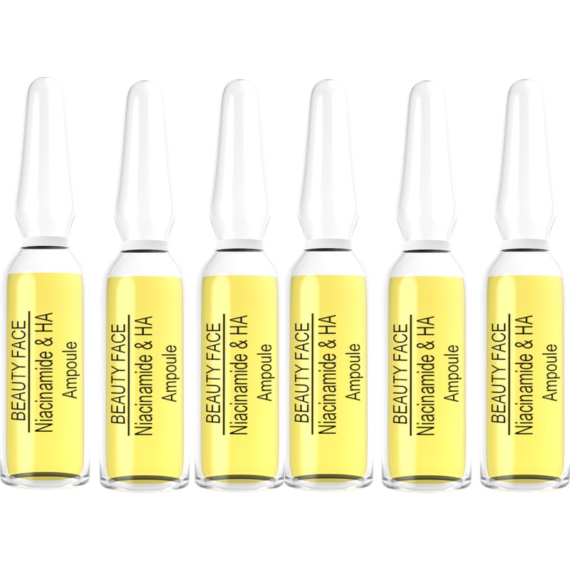 Beauty Face Niacinamide Ha Serum 6'lı Ampul (6x2 Ml)