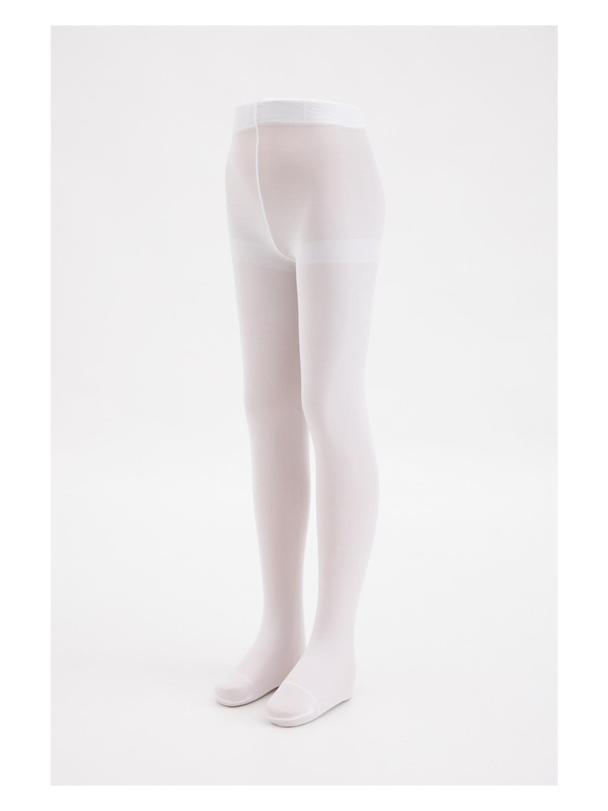 Katia & Bony Kız Çocuk Mus Külotlu Çorap Beyaz