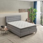 Yataş Supreme Pedic Yatak - Baza - Başlık Set -Mavi 140 x 190 cm