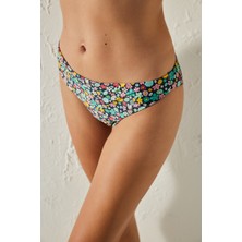 Amadora Çiçek Desenli Hipster Bikini Altı