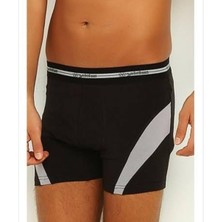 Yıldız 116 Erkek Siyah Comfort Modal Boxer Tekli