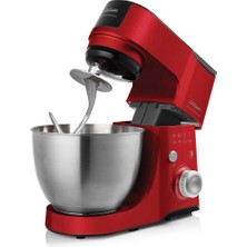 Xnews AR1067 Crust Mix Plus Stand Mikser, Hamur Yoğurucu, Kıyma Aparatı, 4.5 L Hazne, Nar