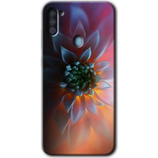 Gramaphone Galaxy A11 Kılıf Hd Desen Baskılı Arka Kapak - Çiçek Motif