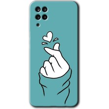 Gramaphone Galaxy A12 Kılıf Hd Desen Baskılı Arka Kapak - Mutluluk