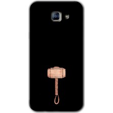 Gramaphone Galaxy A8 2016 Kılıf Hd Desen Baskılı Arka Kapak - Thor Çekiç