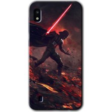 Gramaphone Galaxy A10 Kılıf Hd Desen Baskılı Arka Kapak - Darh Vader Wars