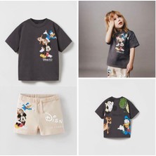 Doya Kids Unisex Yazlık Shortlu  Alt Üst Takım