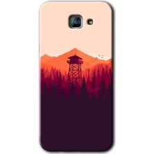 Gramaphone Galaxy A8 2016 Kılıf Hd Desen Baskılı Arka Kapak - Gözlem Kulesi