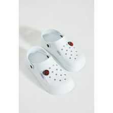 Pembe Potin Uğur Böceği Eva Comfort Taban Günlük&plaj Kadın Sandalet DNZ95