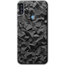 Gramaphone Galaxy A11 Kılıf Hd Desen Baskılı Arka Kapak - Dark Broke