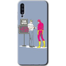 Gramaphone Galaxy A50S Kılıf Hd Desen Baskılı Arka Kapak - Hız Limiti