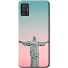 Gramaphone Galaxy A51 Kılıf Hd Desen Baskılı Arka Kapak - Rio