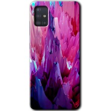 Gramaphone Galaxy A51 Kılıf Hd Desen Baskılı Arka Kapak - Abstraction Sharp