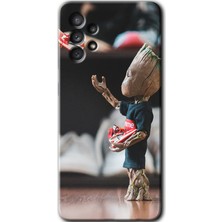 Gramaphone Galaxy A13 Kılıf Hd Desen Baskılı Arka Kapak - I Am Groot