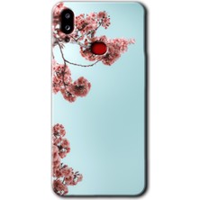 Gramaphone Galaxy A10S Kılıf Hd Desen Baskılı Arka Kapak - Japon Çiçeği