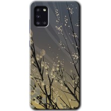 Gramaphone Galaxy A31 Kılıf Hd Desen Baskılı Arka Kapak - Branches Flowers