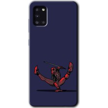 Gramaphone Galaxy A31 Kılıf Hd Desen Baskılı Arka Kapak - Deadpool 3