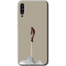 Gramaphone Galaxy A50S Kılıf Hd Desen Baskılı Arka Kapak - Ironman-Airport