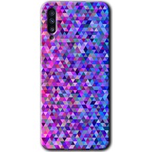 Gramaphone Galaxy A70S Kılıf Hd Desen Baskılı Arka Kapak - Pixel Mozaik