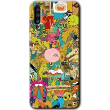Gramaphone Galaxy A70S Kılıf Hd Desen Baskılı Arka Kapak - Süper Çizgi Kahramanlar 2