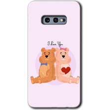 Gramaphone Galaxy S10E Kılıf Hd Desen Baskılı Arka Kapak - Sevgili Ayıcık