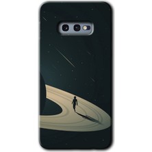 Gramaphone Galaxy S10E Kılıf Hd Desen Baskılı Arka Kapak - Space Planet