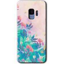 Gramaphone Galaxy S9 Kılıf Hd Desen Baskılı Arka Kapak - Çizim Yapraklar