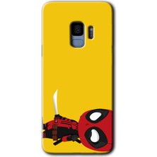 Gramaphone Galaxy S9 Kılıf Hd Desen Baskılı Arka Kapak - Deadpool 6
