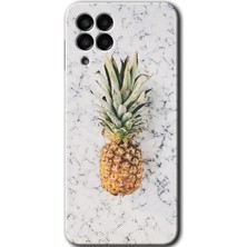 Gramaphone Galaxy M33 Kılıf Hd Desen Baskılı Arka Kapak - Ananas