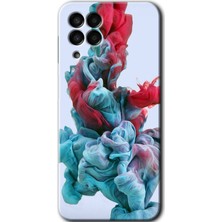 Gramaphone Galaxy M33 Kılıf Hd Desen Baskılı Arka Kapak - Renkli Karışım