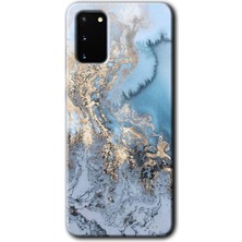 Gramaphone Galaxy S20 Kılıf Hd Desen Baskılı Arka Kapak - Eski Mermer