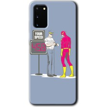 Gramaphone Galaxy S20 Kılıf Hd Desen Baskılı Arka Kapak - Hız Limiti